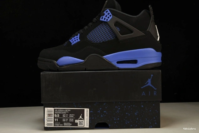 Rep TBK Retro Black Royal 4 CT8527-018 Game Jordan 0730